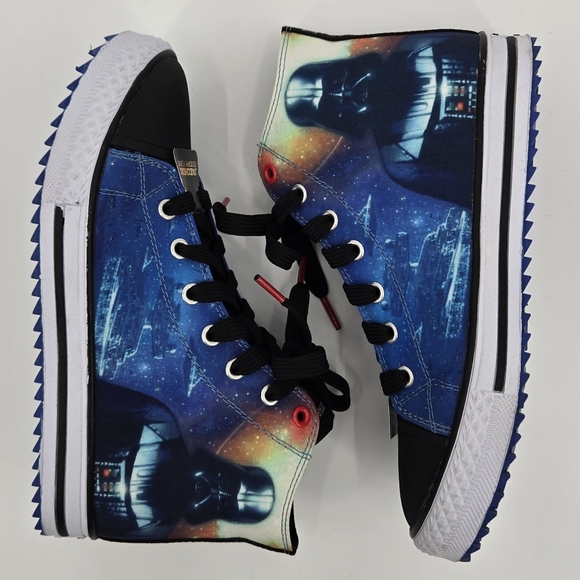 Darth Vader Star Wars High-Top Sneakers NWOT - Picture 3 of 10